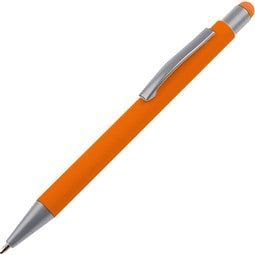 Metall Kugelschreiber mit Touch-Pen Rio,orange