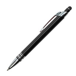 PENKO® Metall-Touch-Kugelschreiber Swansea, schwarz