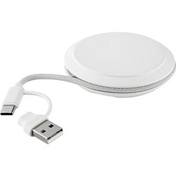 Metmaxx® Magnetischer Wireless Charger BusinessFlexCharger, weiss