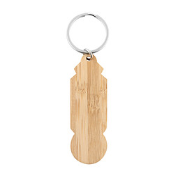 METMAXX® Schlüsselanhänger Style@Bamboo, braun