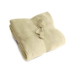 Microfleece-Kuscheldecke, sand