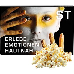 Mikrowellen Popcorn, inkl. Druck