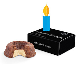 Bahlsen Minikuchen in der Gratulationsbox, inkl. Druck