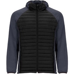 Minsk Hybrid Thermojacke Unisex, schwarz, S