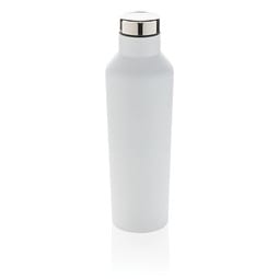 XD COLLECTION Vakuum-Flasche aus Stainless Steel, 500 ml, weiß