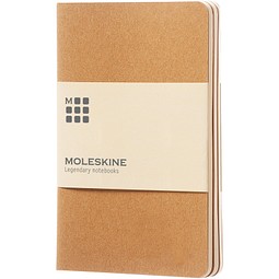 MOLESKINE® Notizbuch Cahier Journal Taschenformat, blanko, kraft brown