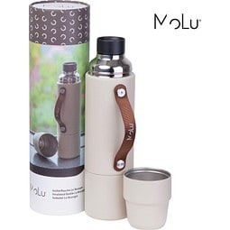 MoLu Isolierflasche Le Bourget,beige