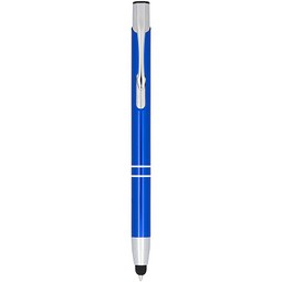 Moneta Kugelschreiber mit Metall Touchpen (blaue Mine), royalblau