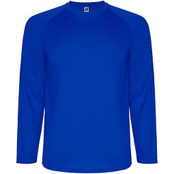 Montecarlo Langarm Sport-Shirt für Männer, blau, 2XL