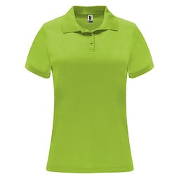 Monzha Sport Poloshirt für Damen, Lime / Green Lime, L