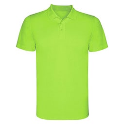 Monzha Sport Poloshirt für Herren, Lime / Green Lime, 2XL