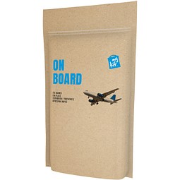 MyKit Flugzeug Reiseset in Papierhülle, Kraftpapier