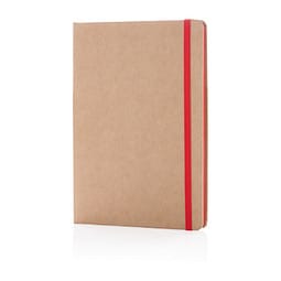 XD COLLECTION Nachhaltiges Notizbuch, DIN A5, rot