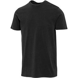 Nanaimo Kurzärmeliges T-Shirt für Herren im Washed Look, 160 g/m2, schwarz, 3XL