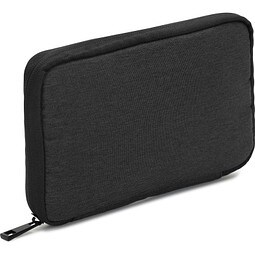 Newcastle BAG. Tasche aus hochdichtem, recyceltem 600D-Polyester mit geräumigem Hauptfach für die Organisation von technischem Zubehör, Dunkelgrau