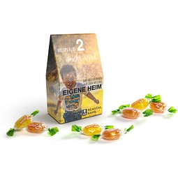 nimm2 in Standboden-Kartonage, 42 g, inkl. Druck