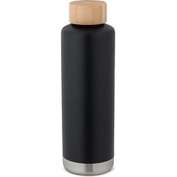 NORRE BOTTLE. Isolierflasche aus Edelstahl (36% recycelt) (640 mL), Schwarz