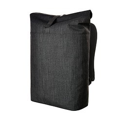 Notebook-Rollrucksack EUROPE, schwarz meliert