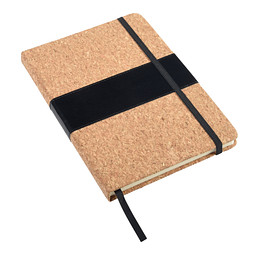 Notizbuch AMBIENCE im DIN-A5-Format,braun, schwarz