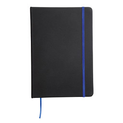 Notizbuch LECTOR im DIN-A5-Format,blau, schwarz