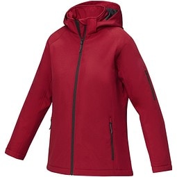 Notus wattierte Softshell Damenjacke, rot, XXL