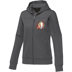 Nubia Performance Kapuzensweatjacke für Damen, storm grey,  M