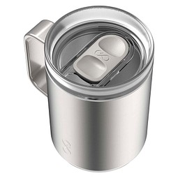 Ocean Bottle 350 ml vakuumisolierter Reisebecher, edelstahl grau