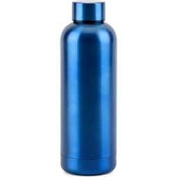 ODIN METTALIC. Flasche aus 90% recyceltem Edelstahl 550 mL, Königsblau