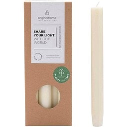 Originalhome Matcha Dinner Kerze, offwhite