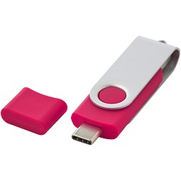 OTG Rotate USB Typ-C Stick, magenta, 16GB