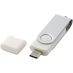 OTG Rotate USB Typ-C Stick, weiss, 4GB
