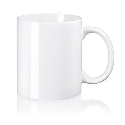 Oxford Kaffeebecher weiß