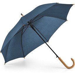 PATTI. Regenschirm aus 190T-Polyester mit automatischer Öffnung, Blau
