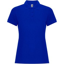 Pegaso Premium Poloshirt für Damen, blau, L