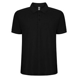 Pegaso Premium Poloshirt für Herren, schwarz, L