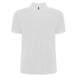 Pegaso Premium Poloshirt für Herren, weiss, M