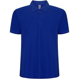 Pegaso Premium Poloshirt für Kinder, blau, 5/6