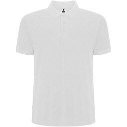 Pegaso Premium Poloshirt für Kinder, weiss, 3/4