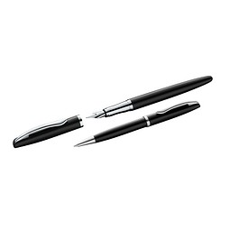 Pelikan Schreibset Jazz Noble Elegance, schwarze Mine, schwarz-matt