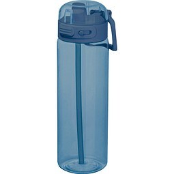 PET Flasche LOUISA, dunkelblau