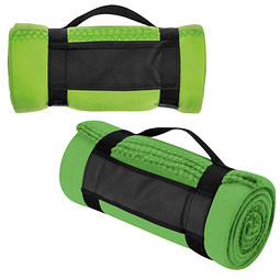 Picknick-Fleece-Decke Softy, apfelgrün