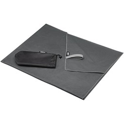 Pieter ultraleichtes und schnell trocknendes GRS Handtuch 100 × 180 cm, grau