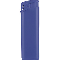 Piezo Feuerzeug Bingo matt, blau