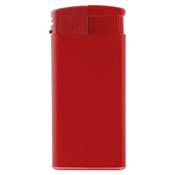 Piezo-Feuerzeug XL, Rot/Matt