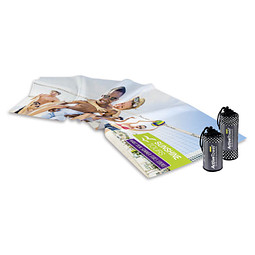POLYCLEAN ActiveTowel® Sports 100 x 40 cm inkl. Druck, weiß