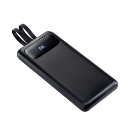 Powerbank mit Fast Charge und Power Delivery REEVES-PULSEXPRESS 10, schwarz