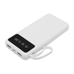 Powerbank MULTI CHARGE 10.000 mAh,weiß