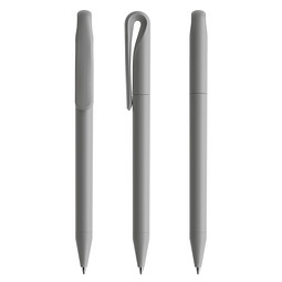 prodir® Drehkugelschreiber DS1 TMM Twist, blaue Mine, delfingrau