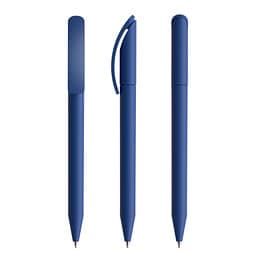 prodir® Drehkugelschreiber DS3 Soft Touch TRR Twist, blaue Mine, klassikblau