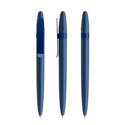 prodir DS5 Soft Touch TSR Twist Kugelschreiber, Sodalite Blue-Sideral Blue satin finish